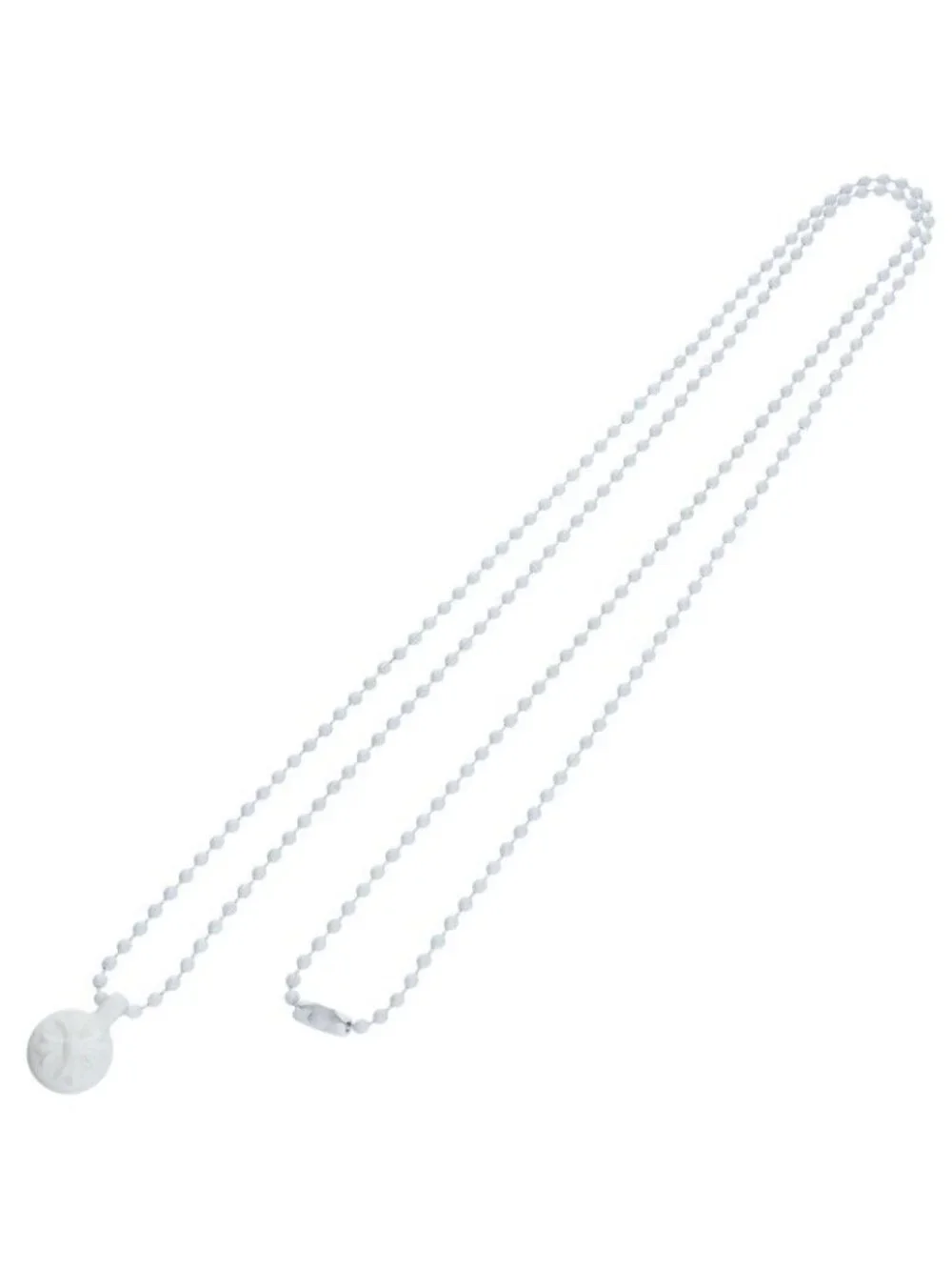 Chrome Hearts Rubber Ball Cross Necklace